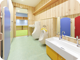 2F トイレの写真。