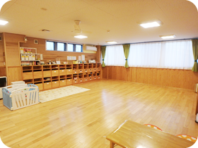 保育室の写真。